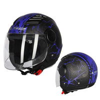 Airflow Motorcycle Helmet 3/4 Open Face-Motorcycle Helmets-Golonzo