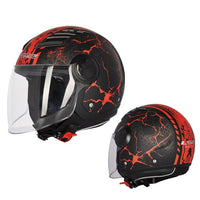 Airflow Motorcycle Helmet 3/4 Open Face-Motorcycle Helmets-Golonzo