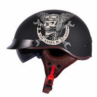 Vintage Motorcycle Half Helmet-Motorcycle Helmets-Golonzo