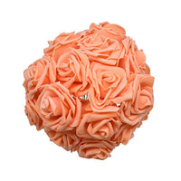 24pcs/lot Artificial Rose Bouquet Decorative Foam-Artificial Flora-Golonzo