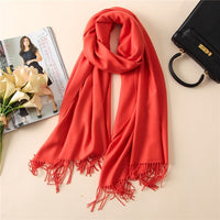 Soft Cashmere Women Scarf-Bandana-Golonzo