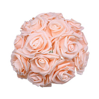 24pcs/lot Artificial Rose Bouquet Decorative Foam-Artificial Flora-Golonzo