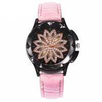 Colorful-Flower Rose Rhinestone Watch - Luxury Watch-Watch-Golonzo