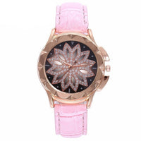 Colorful-Flower Rose Rhinestone Watch - Luxury Watch-Watch-Golonzo