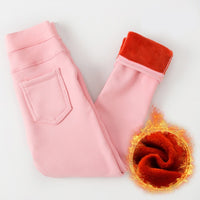 Winter Leggings - Velvet Pants Thicken Warm Long Trousers for Kids-Pants-Golonzo