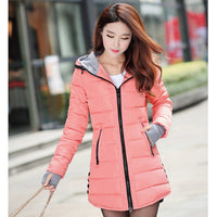 Long Padded Quilted Jacket-Coats and Jackets-Golonzo