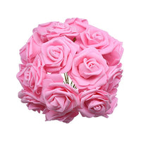 24pcs/lot Artificial Rose Bouquet Decorative Foam-Artificial Flora-Golonzo
