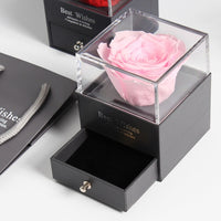Preserved Rose Beauty and The Beast Eternal Flower Jewelry Box-Necklace-Golonzo