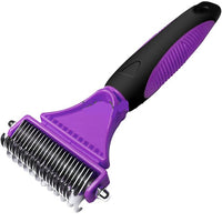 Pumpkin Pet Brush, Self Cleaning Slicker Brush for Grooming-Pet Combs & Brushes-Golonzo