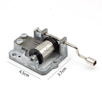 Modern Wooden Music Box Unique Mechanical Toy for Children-Music Boxes-Golonzo