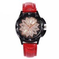 Colorful-Flower Rose Rhinestone Watch - Luxury Watch-Watch-Golonzo