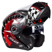 Flip Up Dual Visor Helmets-Helmets-Golonzo