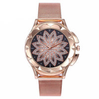 Colorful-Flower Rose Rhinestone Watch - Luxury Watch-Watch-Golonzo