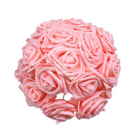 24pcs/lot Artificial Rose Bouquet Decorative Foam-Artificial Flora-Golonzo