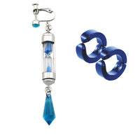 The Case Study Of Vanitas Hourglass Earrings Ear Clip Cosplay Accessories-Earrings-Golonzo