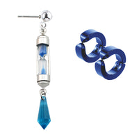 The Case Study Of Vanitas Hourglass Earrings Ear Clip Cosplay Accessories-Earrings-Golonzo