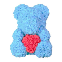 Teddy Bear of Rose - Luxury Rose Bear-Artificial flower-Golonzo