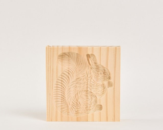 Wood Squirrel patterned Cookie Cutter-Cookie Cutters-Golonzo