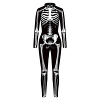 Sexy Skeleton Bodysuit-Costumes-Golonzo