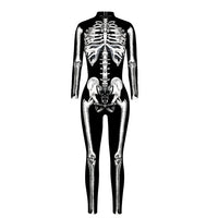 Sexy Skeleton Bodysuit-Costumes-Golonzo