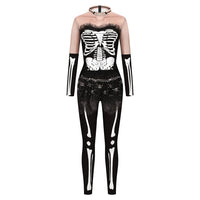 Sexy Skeleton Bodysuit-Costumes-Golonzo