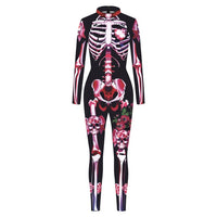 Sexy Skeleton Bodysuit-Costumes-Golonzo