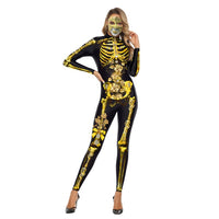 Sexy Skeleton Bodysuit-Costumes-Golonzo