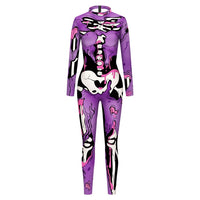 Sexy Skeleton Bodysuit-Costumes-Golonzo
