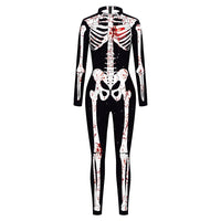 Sexy Skeleton Bodysuit-Costumes-Golonzo
