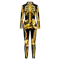 Sexy Skeleton Bodysuit-Costumes-Golonzo