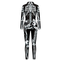 Sexy Skeleton Bodysuit-Costumes-Golonzo