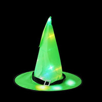 LED Glowing Lights Witch Hats Halloween Costume Props Halloween Outdoor-Party Decorations-Golonzo