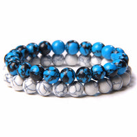 Chains Bracelet Set - Tiger Eye Stone Bracelets Natural-Bracelets-Golonzo