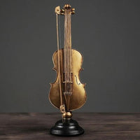 Statue Violin Saxophone sculpture music home decor-statue-Golonzo