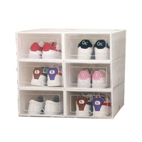 Transparent Shoes Box 6pcs - For Shoes Storage-Shoe Racks & Organizers-Golonzo