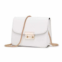 Mini PU leather Messenger Bag-Handbags-Golonzo