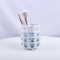 Diamond Nail Brush Holder Storage Case Bag Shining Makeup-Makeup Brushes-Golonzo