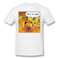 This is Fine Shirt But We Are On Fire - Unisex-Shirts and Tops-Golonzo