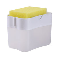 Soap Dispenser With Sponge Box-Soap Dishes & Holders-Golonzo
