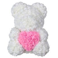 Teddy Bear of Rose - Luxury Rose Bear-Artificial flower-Golonzo