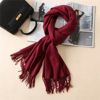 Soft Cashmere Women Scarf-Bandana-Golonzo