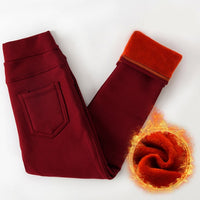 Winter Leggings - Velvet Pants Thicken Warm Long Trousers for Kids-Pants-Golonzo