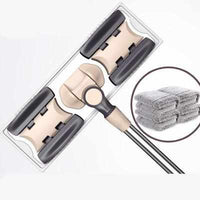 Floor Cleaning Flat Mops - Magic & Easy & Microfiber Superfine Fiber Swabs-Mops-Golonzo