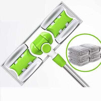 Floor Cleaning Flat Mops - Magic & Easy & Microfiber Superfine Fiber Swabs-Mops-Golonzo