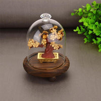 Feng Shui Fortune tree Gold Foil Money Tree Bonsai Office Tabletop-gift box-Golonzo