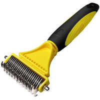 Pumpkin Pet Brush, Self Cleaning Slicker Brush for Grooming-Pet Combs & Brushes-Golonzo