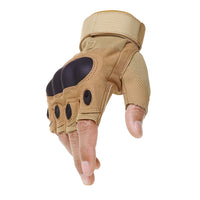 Half Finger Type Military Tactical Gloves-Motorcycle Gloves-Golonzo